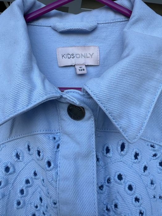 Джинсова куртка/сорочка для дівчинки