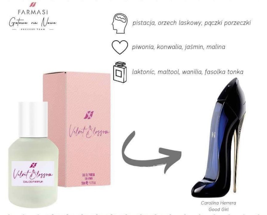 Farmasi Velvet Blossom - EDP dla kobiet 50 ml