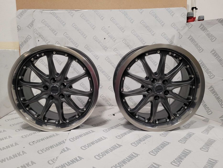 4szt Felgi Aluminiowe firmy AUTEC 8,5Jx17" ET30 5x100 polerowany rant