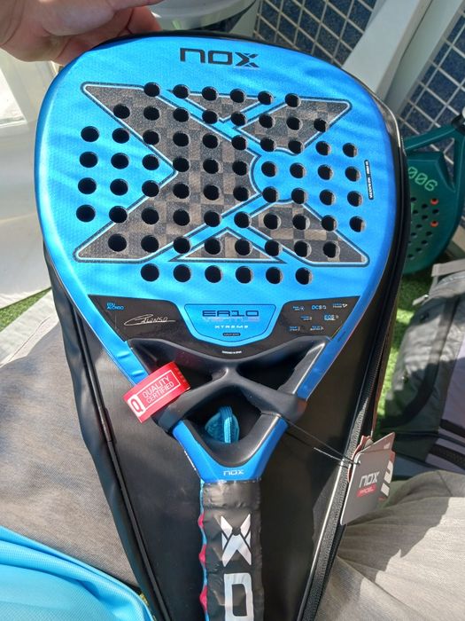 Despachar raquete pala padel nox attack nova e embalada