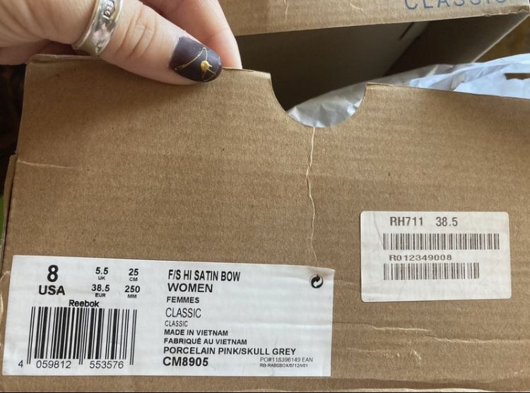 Reebok limitowany butki z kokardkami, nowe oryg.
