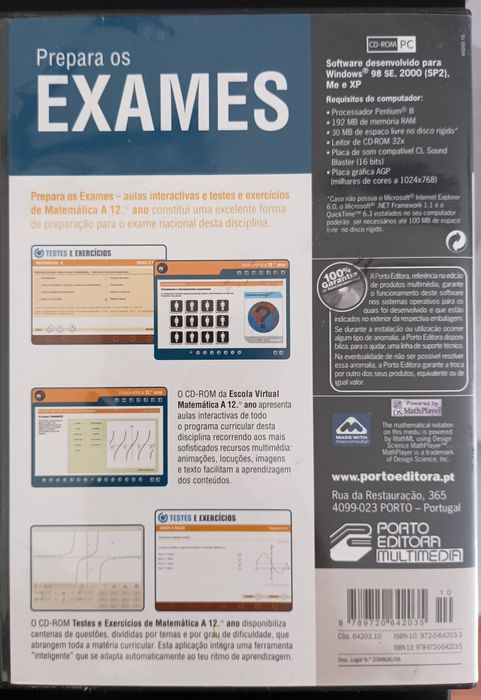 CD preparação para exames matemática