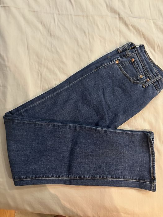Calça ganga Levis - azul escuro, 16 anos/ XS
