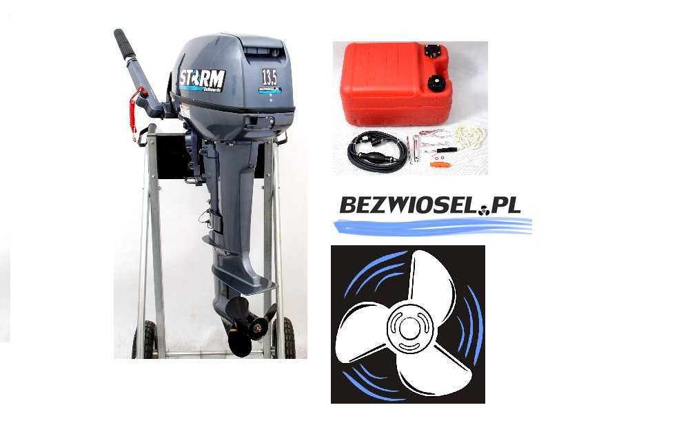 STORM 15KM 2T silnik zaburtowy 13,5KM