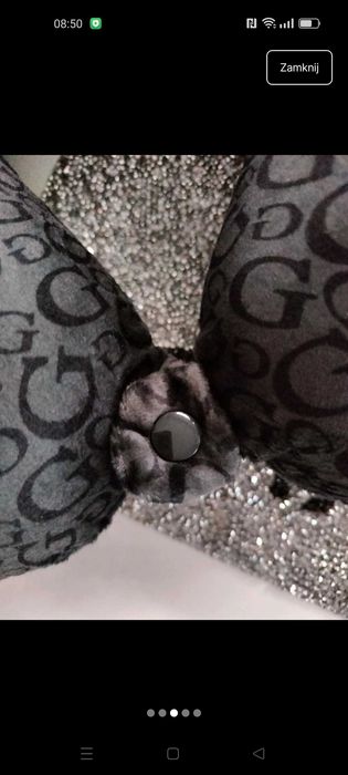 Guess zagłówek poduszka podróżna nowa