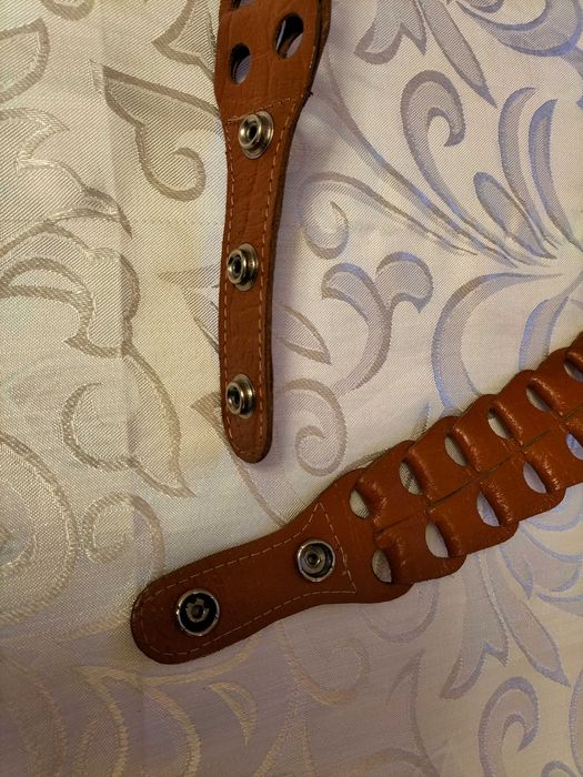 Skórzany pasek gruby