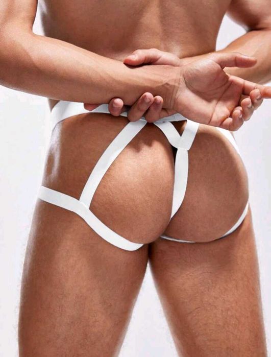 Bielizna jockstrap męskie stringi M