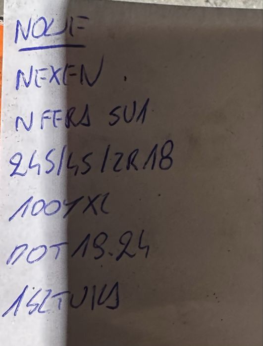 1X NOWE Nexen N Fera SU1 245/45 ZR18