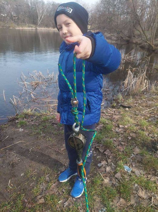 Magnes neodymowy zestaw doposzukiwan F200x2 lina rkawiczkią Magtom