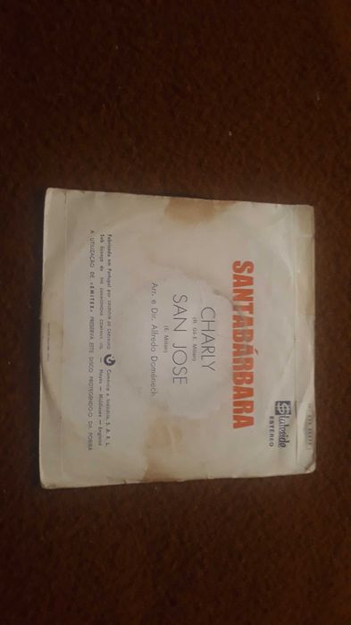 Santabárbara - Charly - single vinil - portes incluídos