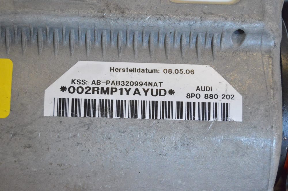 AIRBAG PASSAGEIRO 8P0880202 AUDI A3 8P 8PA SPORTBACK 2.0 TDI 170CV BMN