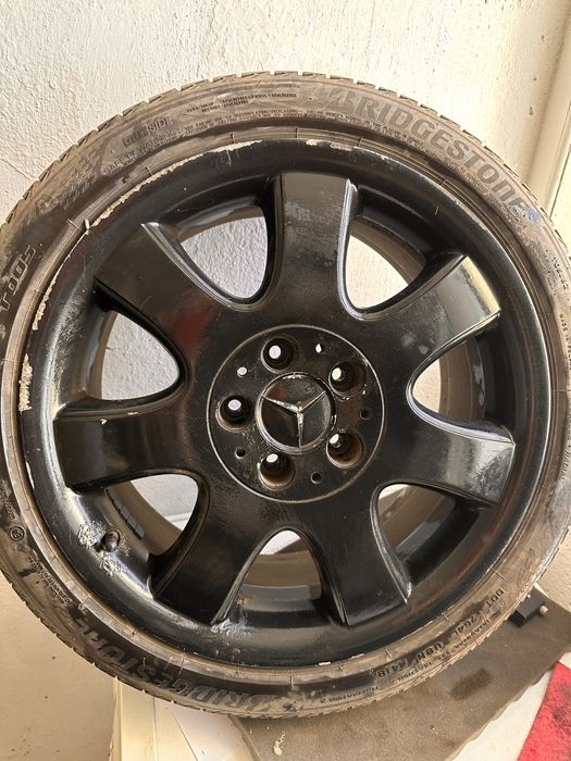 2 легкосплавных диска Mercedes 5x112 7J-ET37