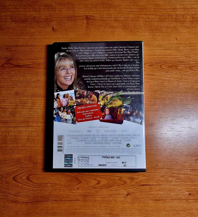 PORQUE SIM! (Michael Lehmann) Diane Keaton/Mandy Moore/Piper Perabo