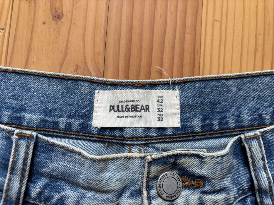 Джинсові шорти asos pull & bear