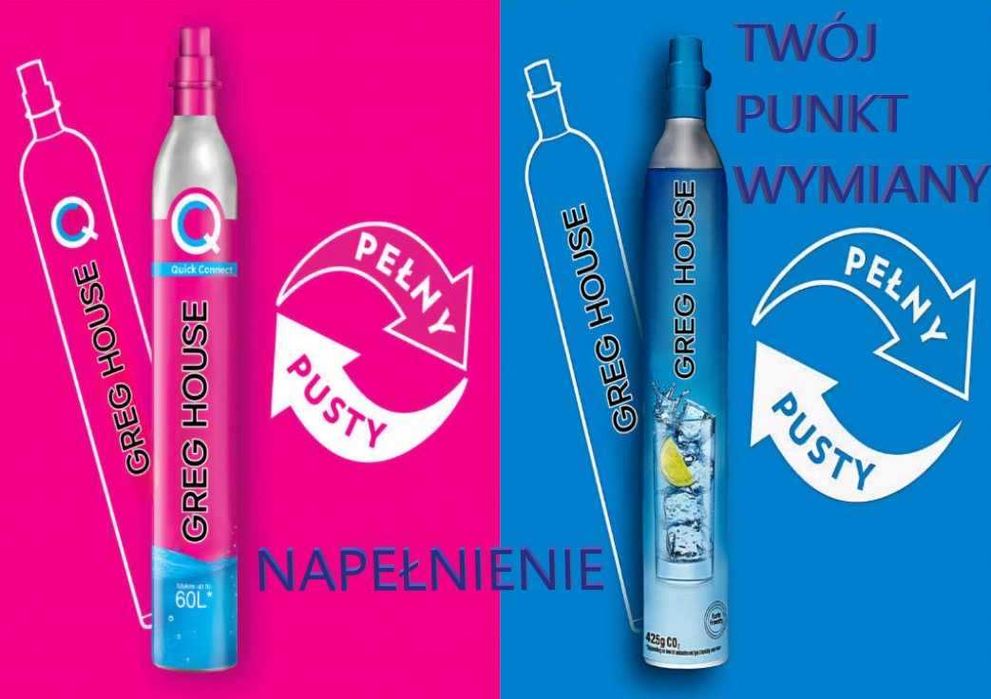 STANISZEWO Soda Stream SodaStream gaz CO2