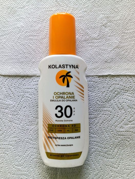 Kolastyna Emulsja do opalania w sprayu SPF30 150ml