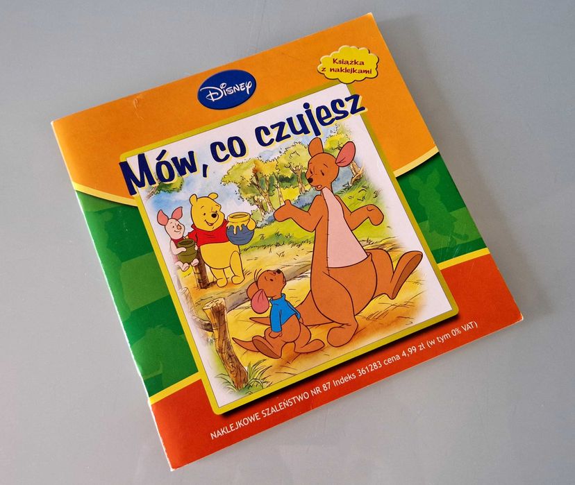 Kubuś Puchatek - Naklejkowe szaleństwo nr 87 - Mów co czujesz