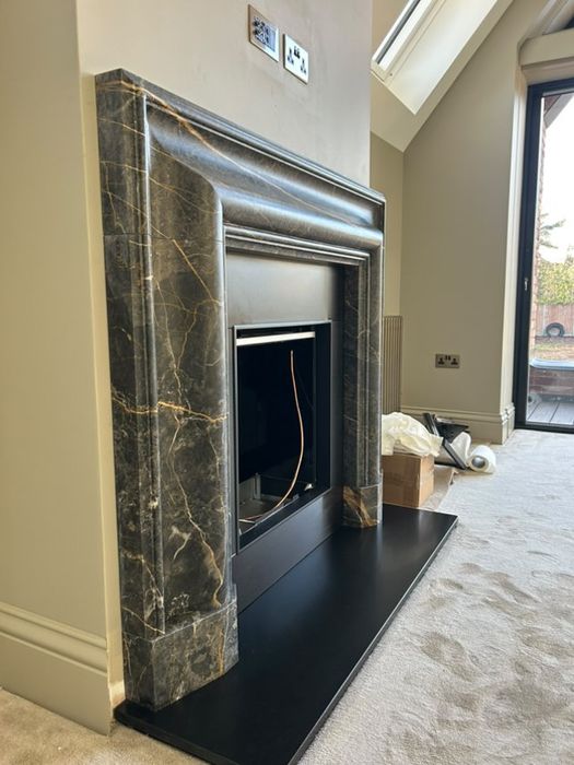 Lareira Marmore Noir Saint Laurent