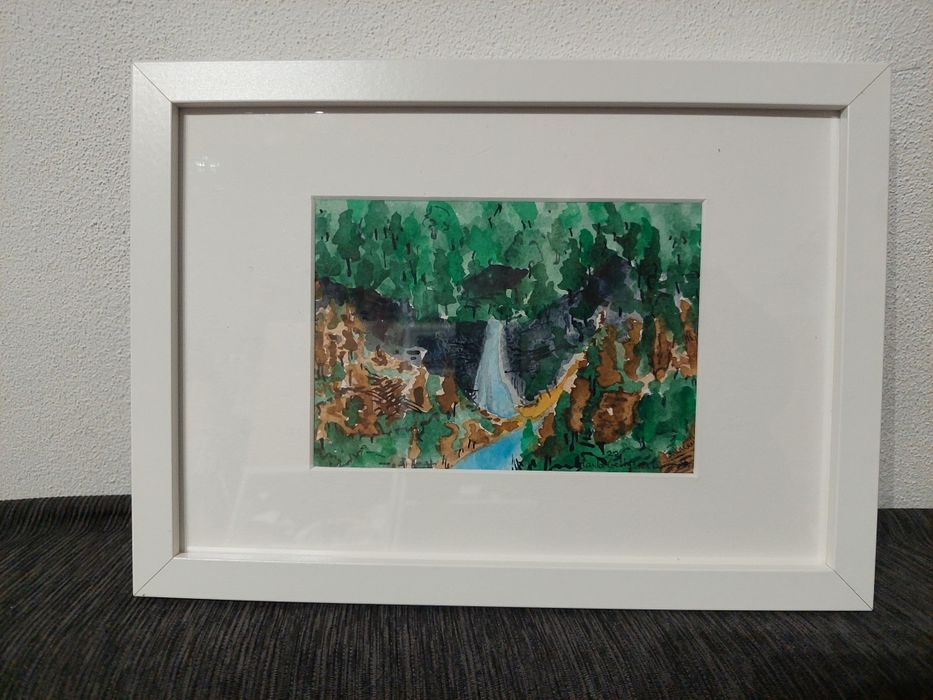 Pinturas de autor a aguarela