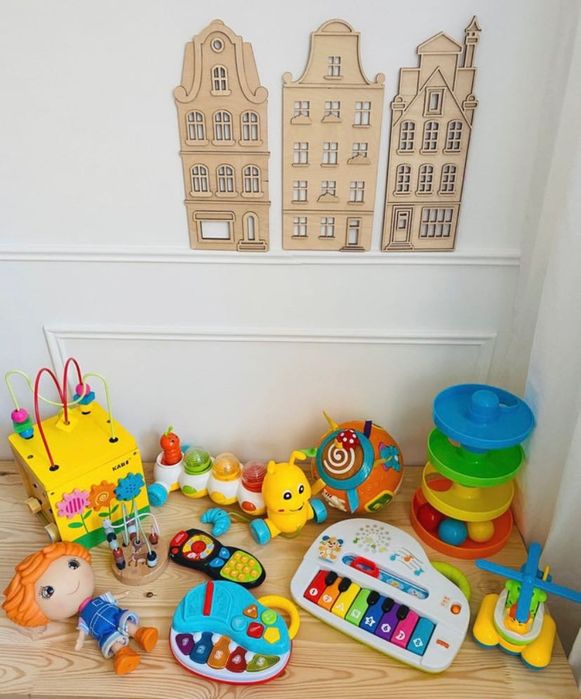 Interaktywne zabawki zestaw fisher price clementoni