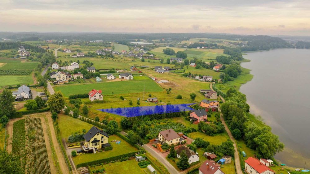 Działka budowlana, widokowa 2100 m2! Garcz, powiat kartuski!