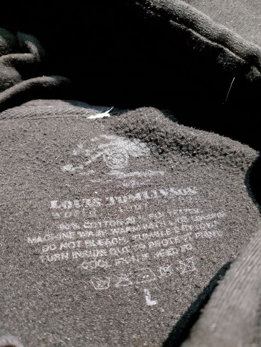 Czarna Męska Bluza Z Kapturem Louis Tomlinson