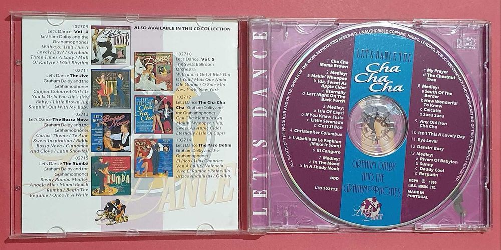 CD - Let's Dance the CHA CHA CHA