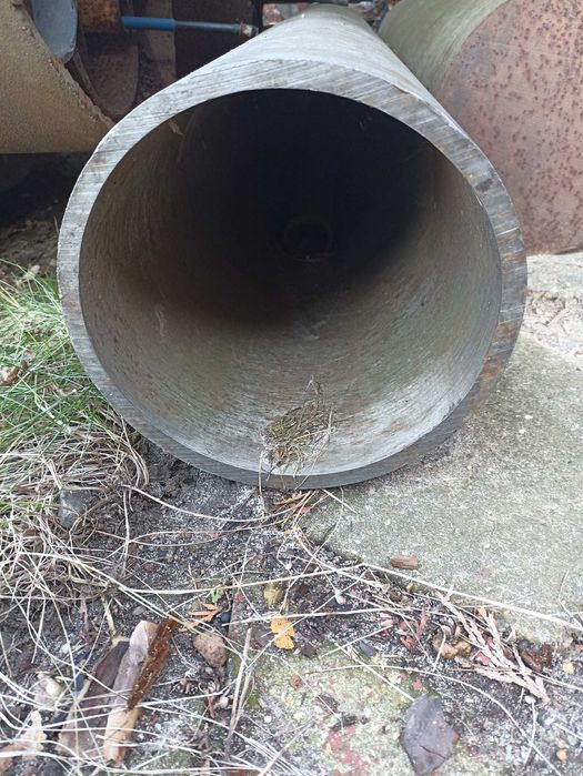 rura i wałek nierdzewny