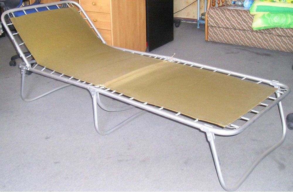 Розкладачка-раскладушка,у т.ч. дитяча д/трейлеру