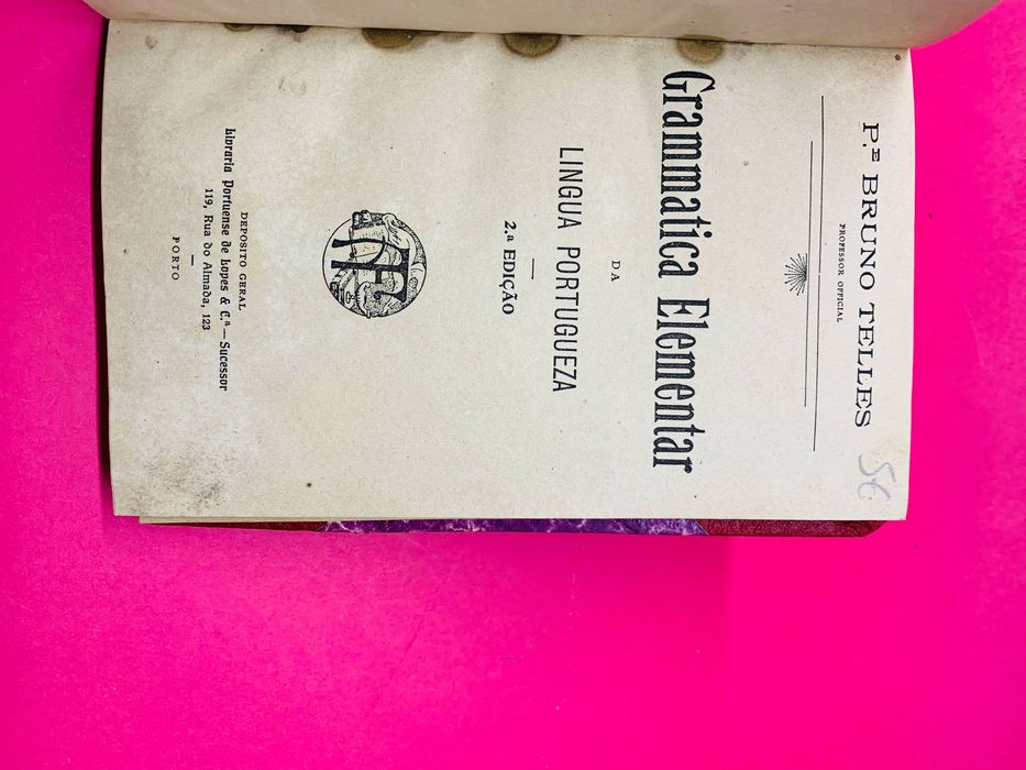 Grammática Elementar da Língua Portuguesa - Padre Bruno Telles