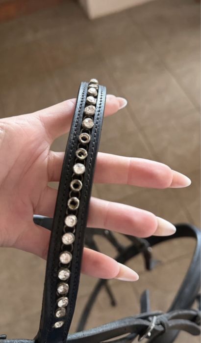 Ogłowie czarne Schokemöhle