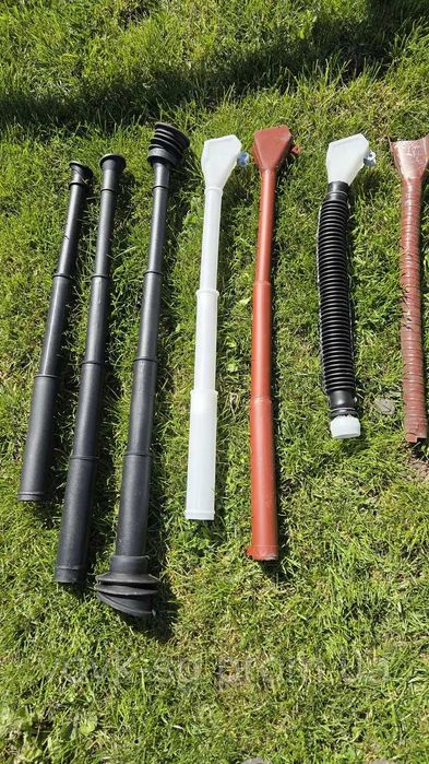 Насінепровід сівалки телескопічний, металевий, гумовий UNIA Польща