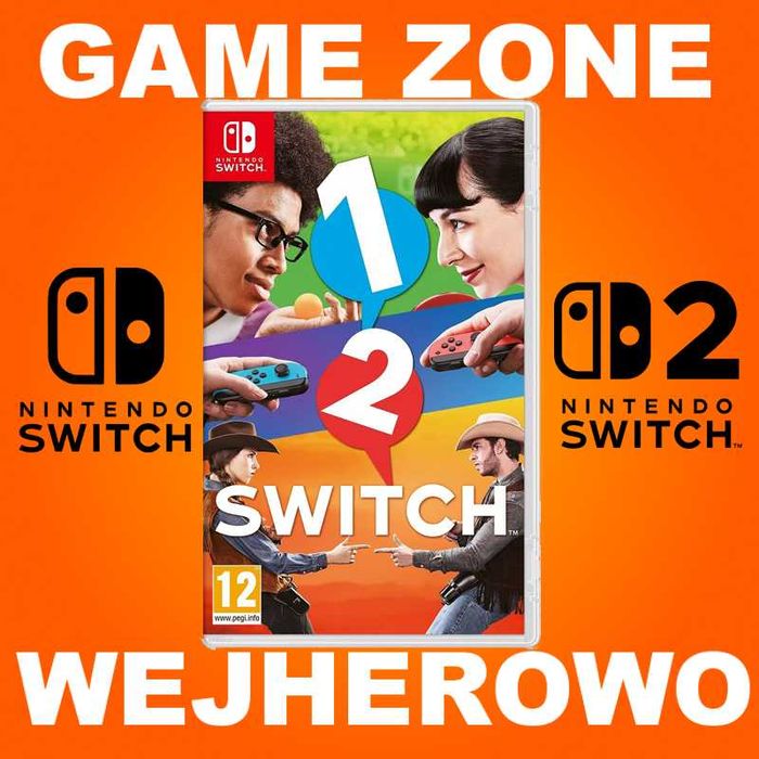 1 2 SWITCH gra do Nintendo SWITCH + Oled + Lite + SWITCH 2 = Wejherowo