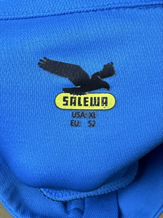 Salewa кофта лонгслив 52 XL размер женская трекинговая синяя