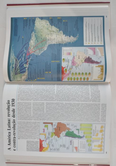 Atlas Histórico - livro novo caixa original - direção Veríssimo Serrão
