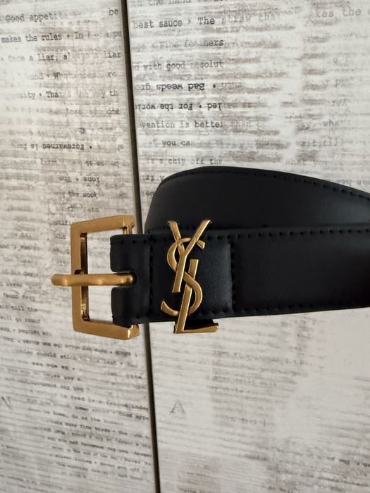 Nowy Damski Pasek Yves Saint Laurent 110 cm