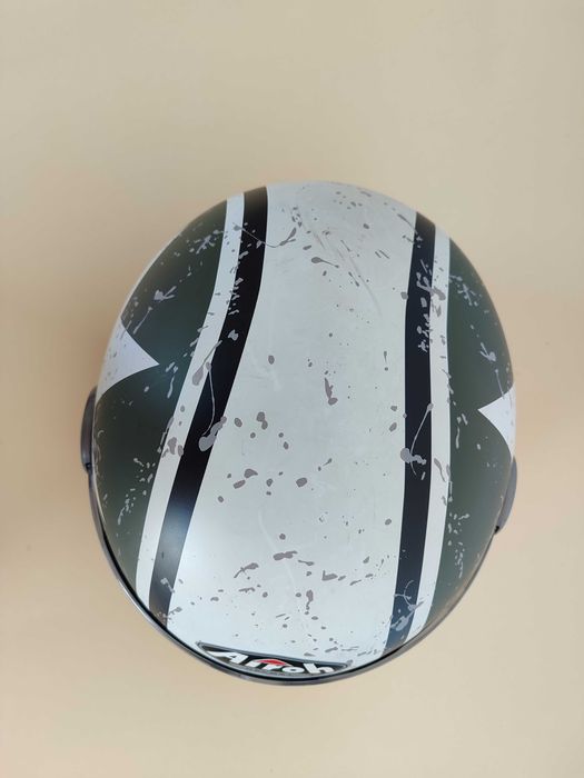 Capacete Airoh Compact Pro Shield Verde Mate