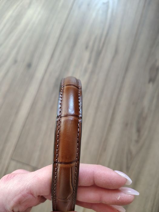Karmelowa rączka do torebki Chylak