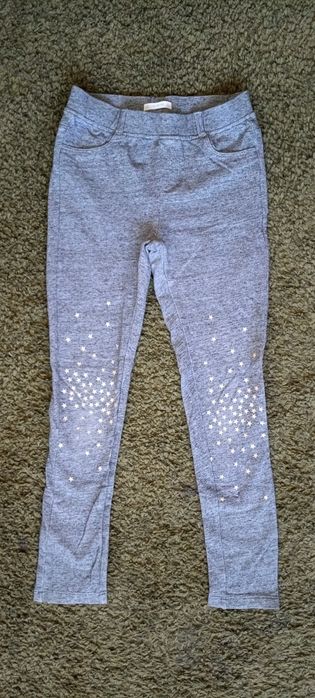 Szare legginsy w gwiazdki Cool Club