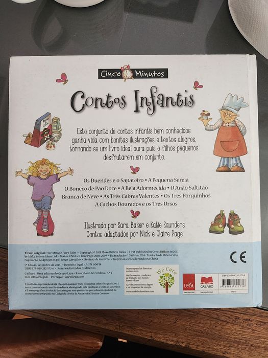Contos infantis de Nick e Claire Page