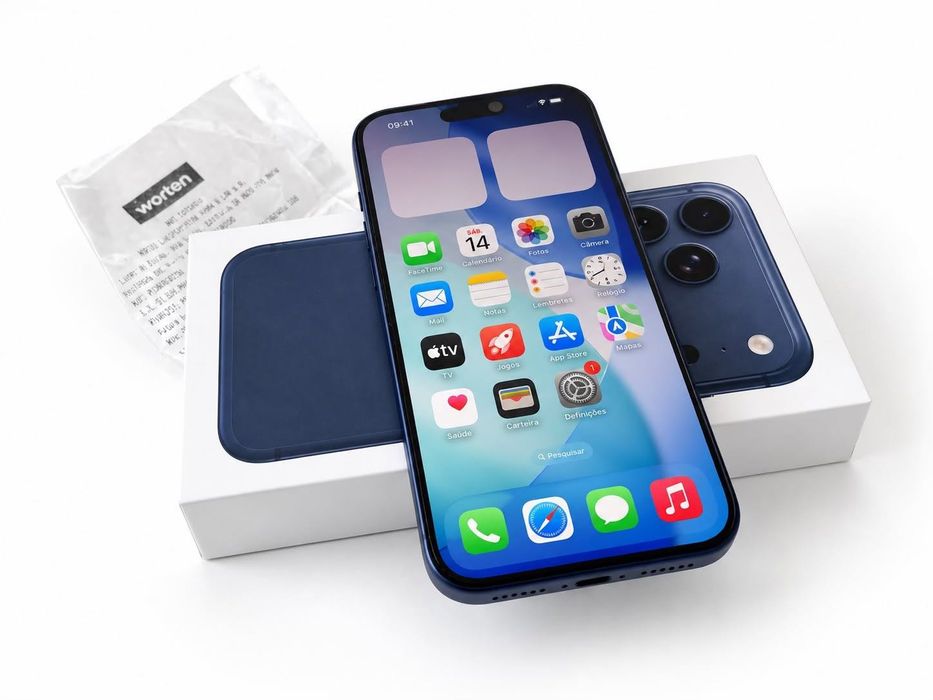 Vendo iPhone 17 Pro Max 256Gb Livre Azul Fatura Garantia