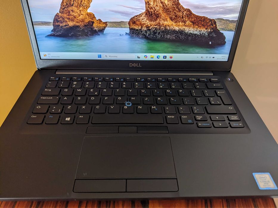 Laptop DELL Latitude 7490 i5 16/256 =Ekran DOTYKOWY=NOWA Bateria=Gw FV