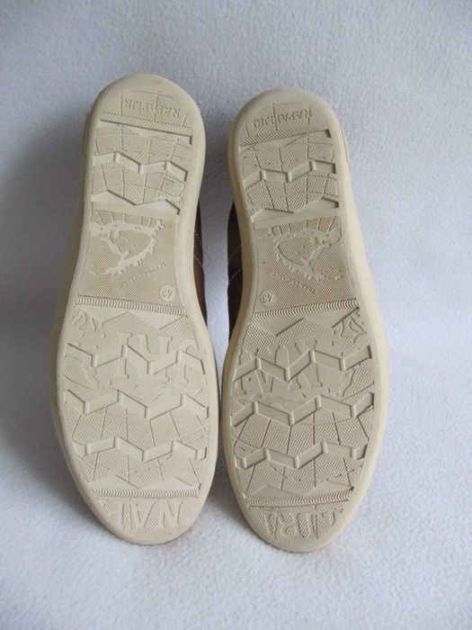 NAPAPIJRI brązowe męskie buty rozmiar 43 , skórzane sneakersy