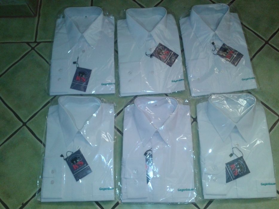 Nowe koszule męskie M 6 sztuk firmy K&S Fasion