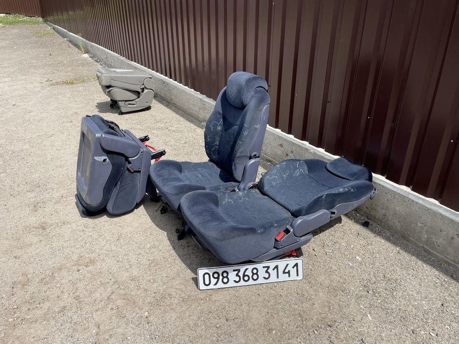 Сидіння тоуран сиденья спарка ряд сидушок трафик віто крісло спрінтер