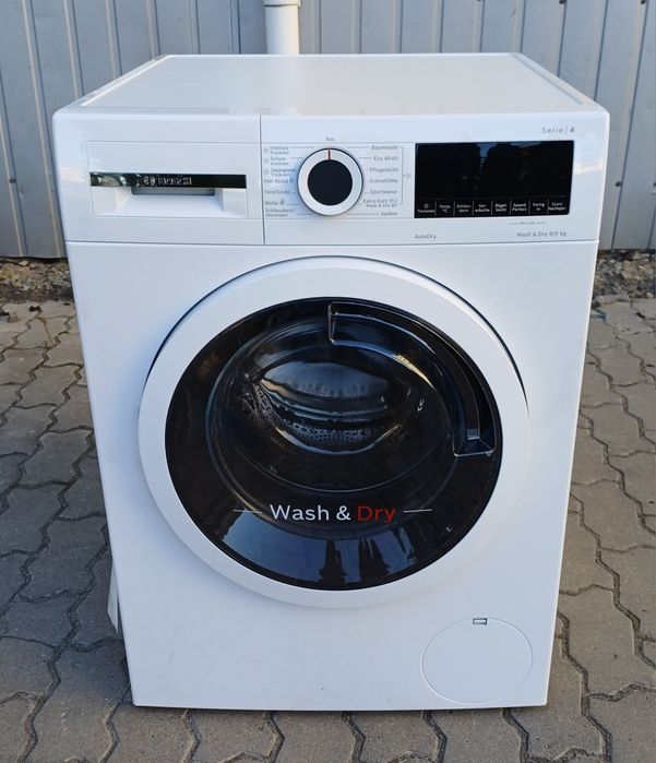 Прально-сушильна сушильна машина з паром Bosch WNA13441 9/6кг 2025р