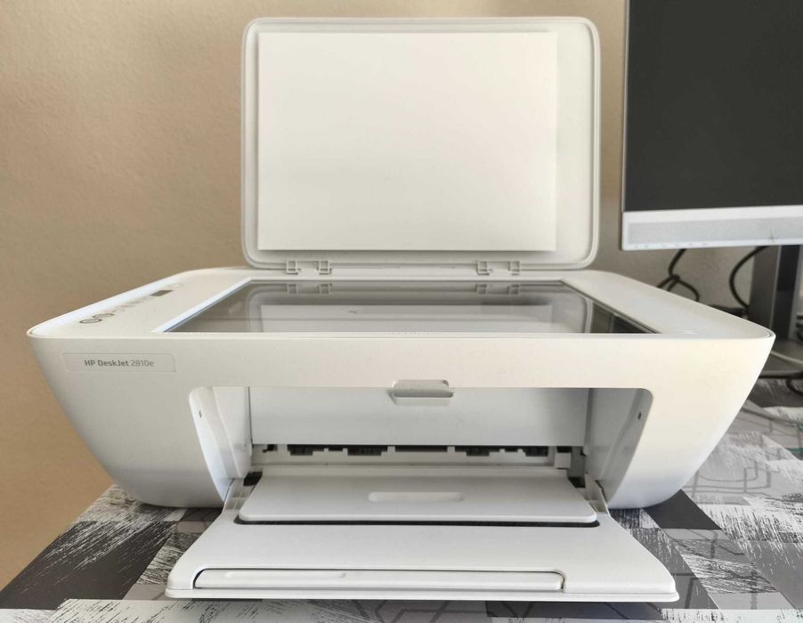 Impressora Multifunções HP DeskJet 2810e – Quase nova! Impressão