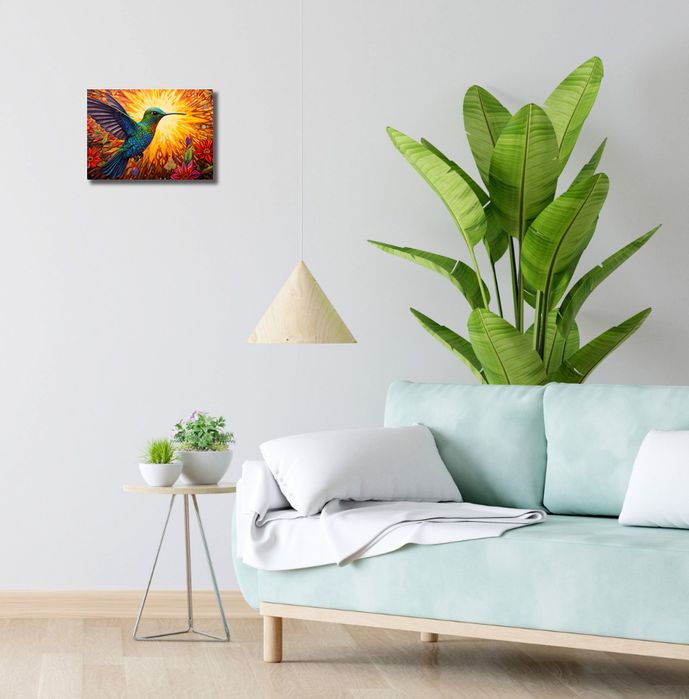 Obraz 30x20cm Koliber Barw