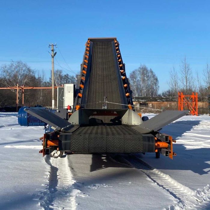 Ленточный конвейер, разгрузчик вагонов, перегрузчик, транспортер