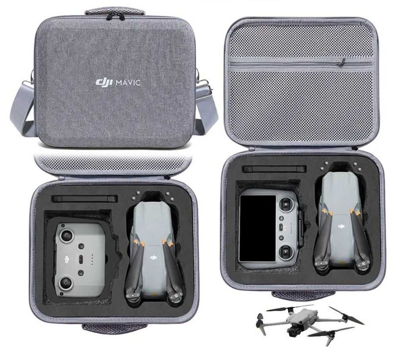 torba GRAY dron DJI Air 3 / Air 3S lekka pojemna pasek NOWA PL 24h